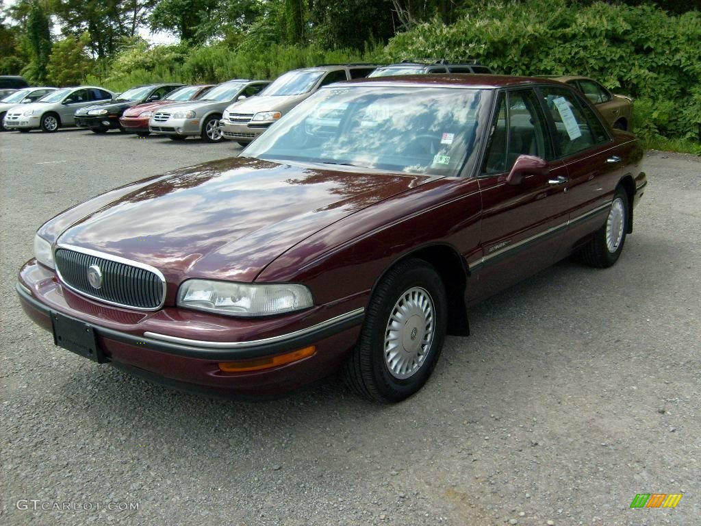 1999 LeSabre Custom Sedan - Bordeaux Red Pearl / Medium Gray photo #1