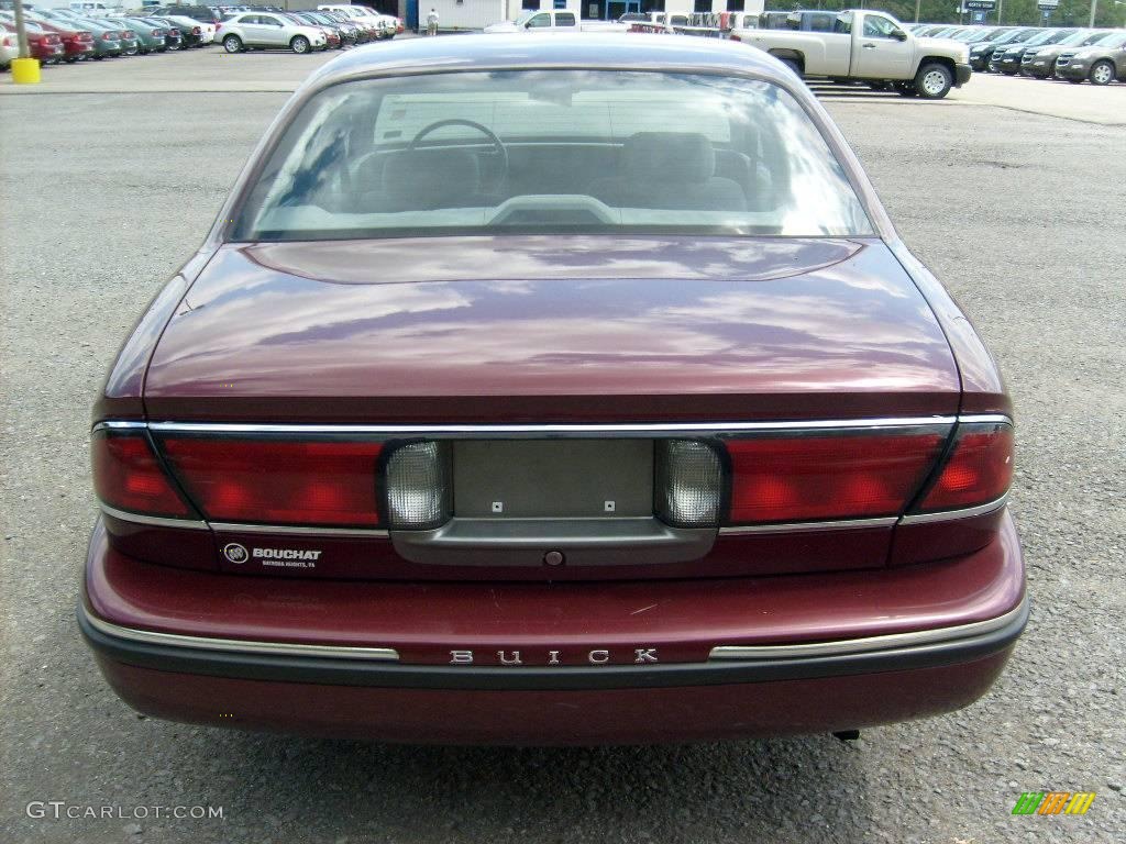 1999 LeSabre Custom Sedan - Bordeaux Red Pearl / Medium Gray photo #3