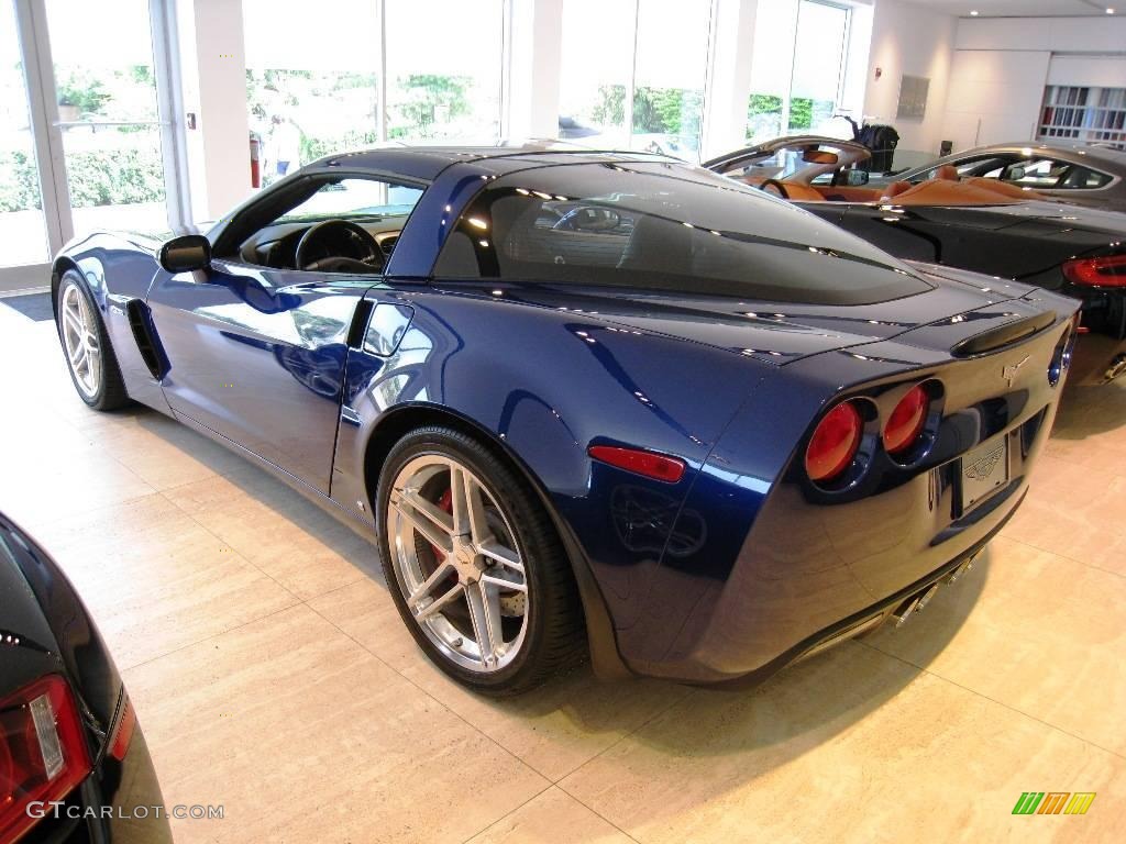 2006 Corvette Z06 - LeMans Blue Metallic / Ebony Black/Titanium Gray photo #4
