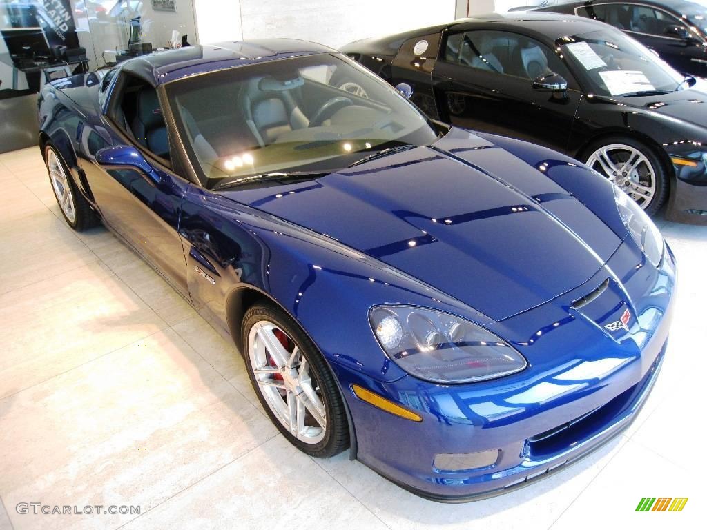 2006 Corvette Z06 - LeMans Blue Metallic / Ebony Black/Titanium Gray photo #12