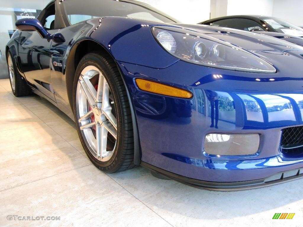 2006 Corvette Z06 - LeMans Blue Metallic / Ebony Black/Titanium Gray photo #13