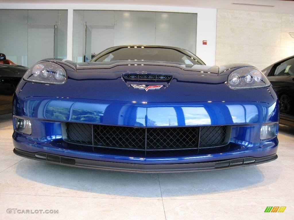 2006 Corvette Z06 - LeMans Blue Metallic / Ebony Black/Titanium Gray photo #14