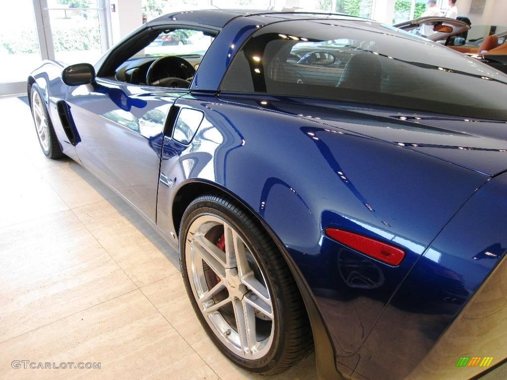 2006 Corvette Z06 - LeMans Blue Metallic / Ebony Black/Titanium Gray photo #16