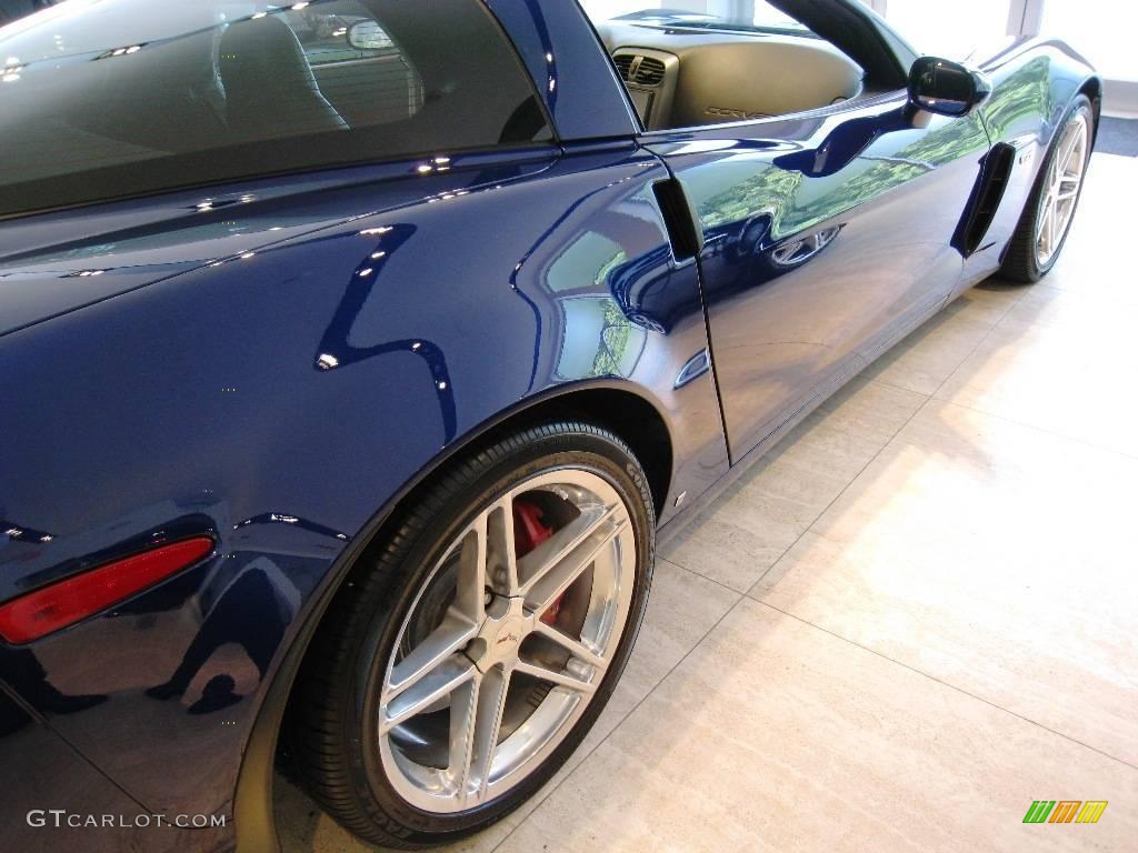 2006 Corvette Z06 - LeMans Blue Metallic / Ebony Black/Titanium Gray photo #17