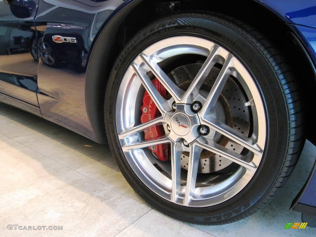 2006 Corvette Z06 - LeMans Blue Metallic / Ebony Black/Titanium Gray photo #24