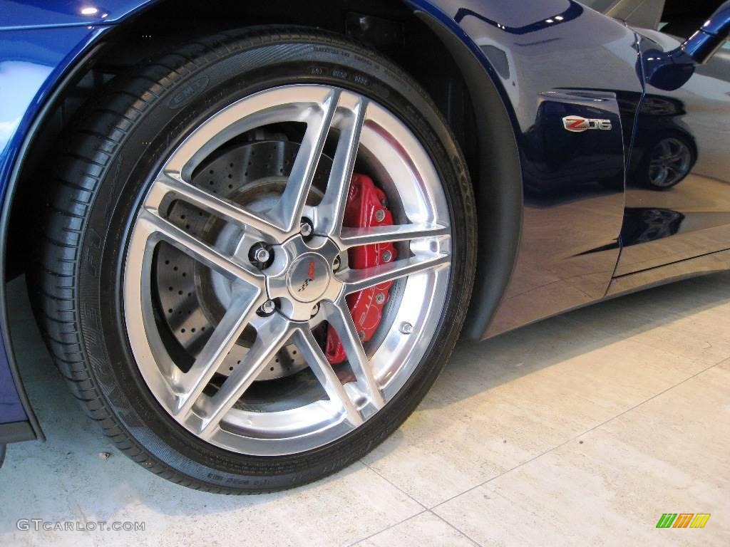 2006 Corvette Z06 - LeMans Blue Metallic / Ebony Black/Titanium Gray photo #25