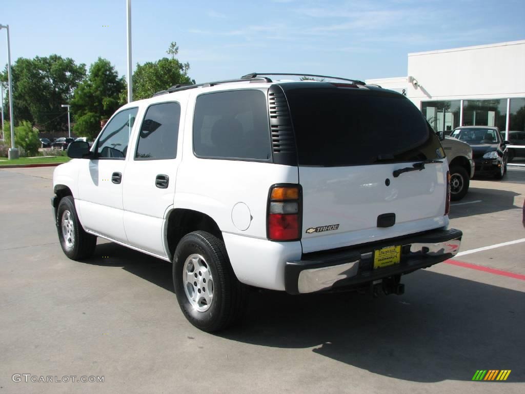 2006 Tahoe LS - Summit White / Gray/Dark Charcoal photo #3