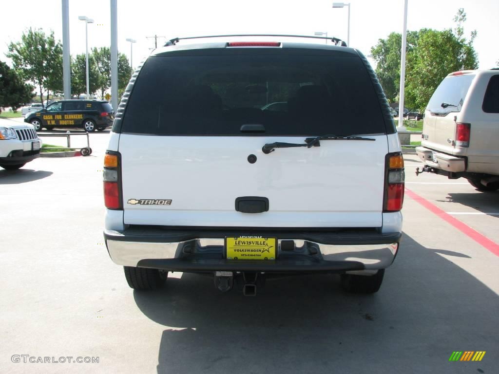 2006 Tahoe LS - Summit White / Gray/Dark Charcoal photo #4