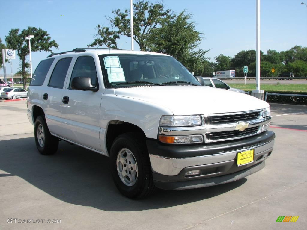 2006 Tahoe LS - Summit White / Gray/Dark Charcoal photo #7