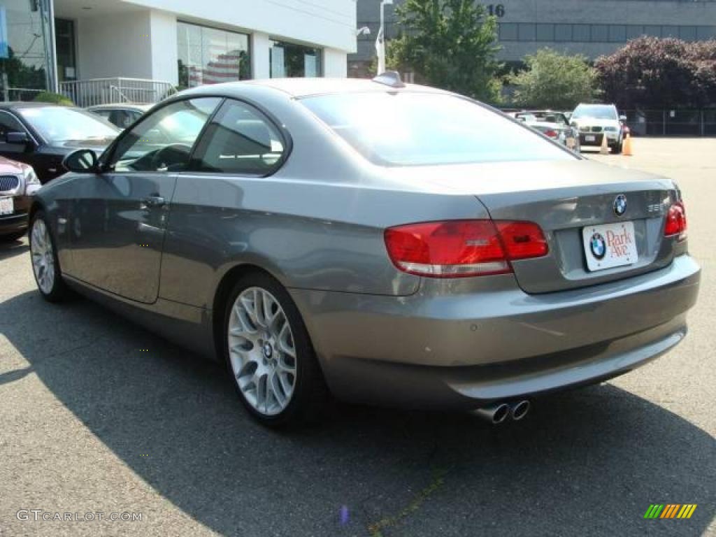 2009 3 Series 328i Coupe - Space Grey Metallic / Black photo #6