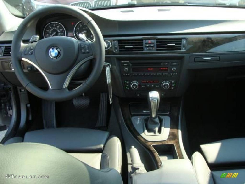 2009 3 Series 328i Coupe - Space Grey Metallic / Black photo #12