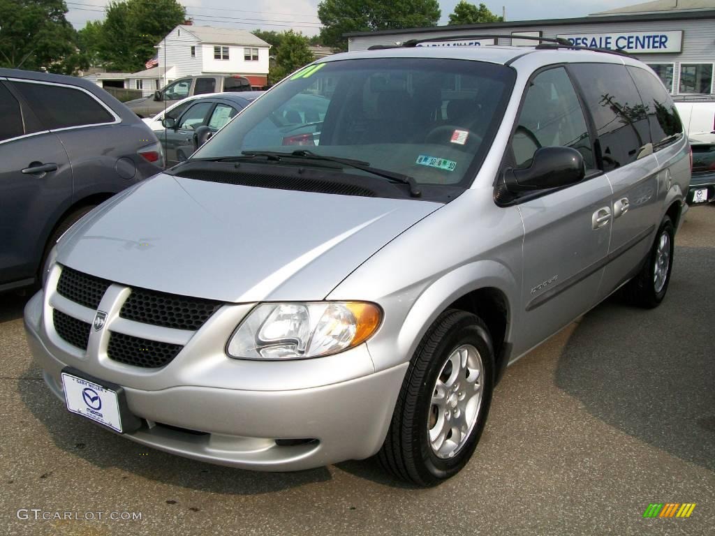 2001 Grand Caravan EX - Bright Silver Metallic / Gray photo #1