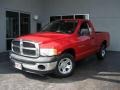 2004 Flame Red Dodge Ram 1500 ST Regular Cab  photo #1