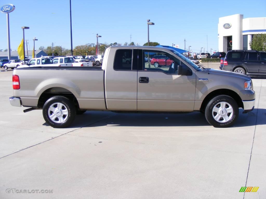 2004 F150 XLT SuperCab - Arizona Beige Metallic / Tan photo #5