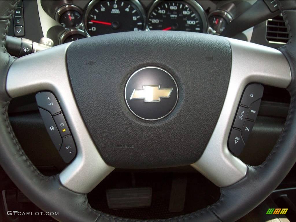 2009 Silverado 1500 LT Crew Cab - Summit White / Dark Titanium photo #15