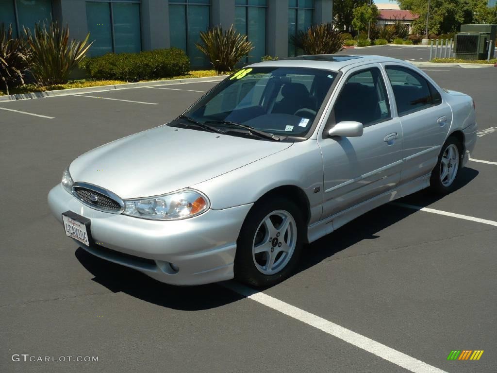 1998 Contour SVT - Silver Frost Metallic / Midnight Blue SVT Leather photo #3