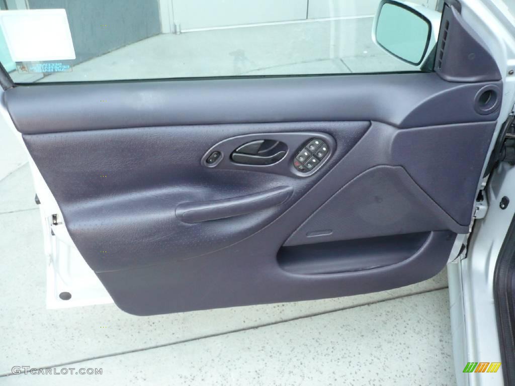 1998 Contour SVT - Silver Frost Metallic / Midnight Blue SVT Leather photo #13