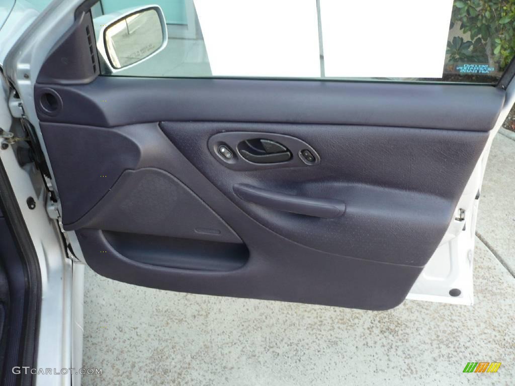 1998 Contour SVT - Silver Frost Metallic / Midnight Blue SVT Leather photo #16