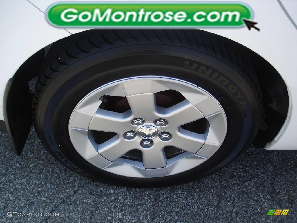 2005 Prius Hybrid - Super White / Gray/Burgundy photo #24