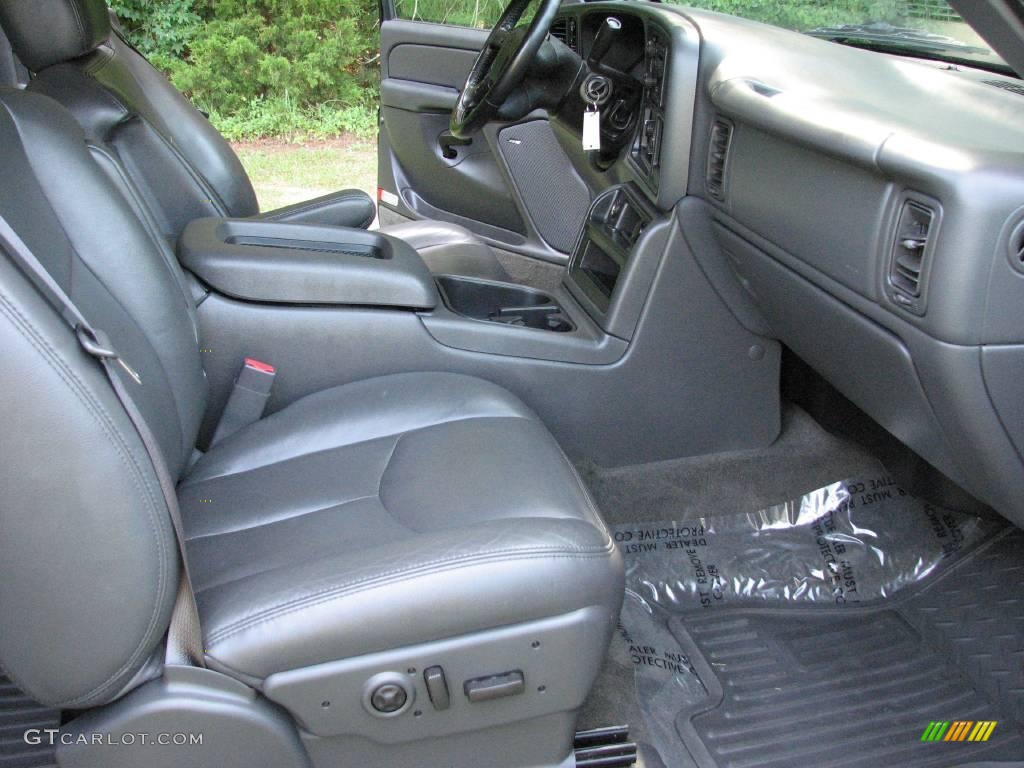 2005 Silverado 1500 Z71 Extended Cab 4x4 - Black / Dark Charcoal photo #10