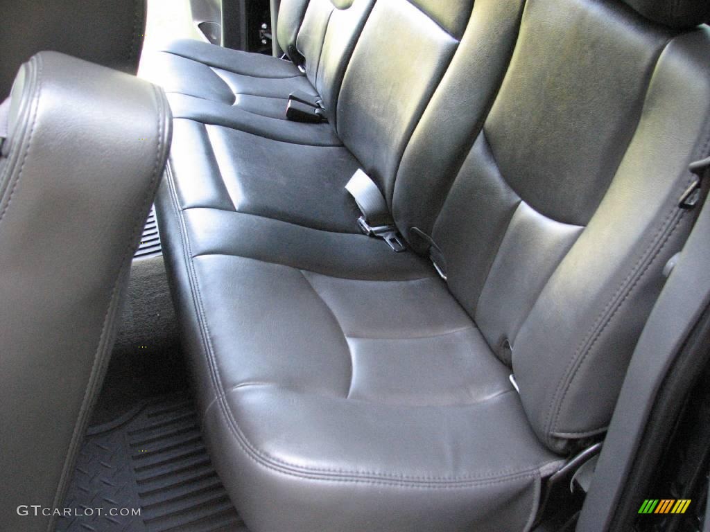 2005 Silverado 1500 Z71 Extended Cab 4x4 - Black / Dark Charcoal photo #15