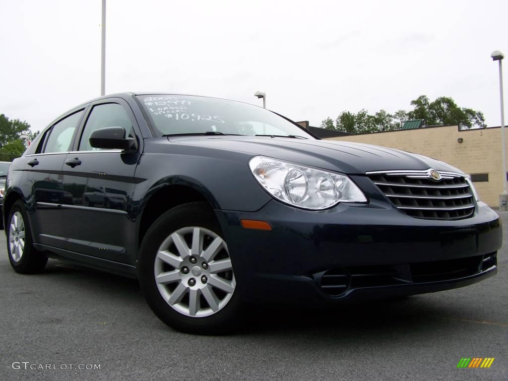 2008 Sebring LX Sedan - Modern Blue Pearl / Dark Slate Gray/Light Slate Gray photo #1