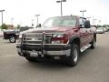 2007 Sport Red Metallic Chevrolet Silverado 2500HD Classic LT Crew Cab 4x4  photo #2