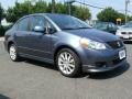 2009 Azure Gray Metallic Suzuki SX4 Technology Sport Sedan  photo #3