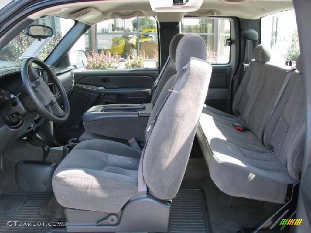 2007 Silverado 1500 Classic LS Extended Cab 4x4 - Graystone Metallic / Dark Charcoal photo #9