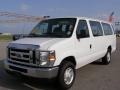 2008 Oxford White Ford E Series Van E350 Super Duty XLT 15 Passenger  photo #7