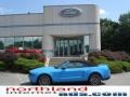2010 Grabber Blue Ford Mustang GT Premium Convertible  photo #1