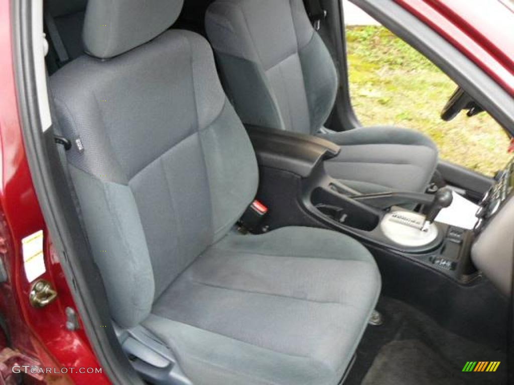 2006 Galant ES - Ultra Red Pearl / Gray photo #11