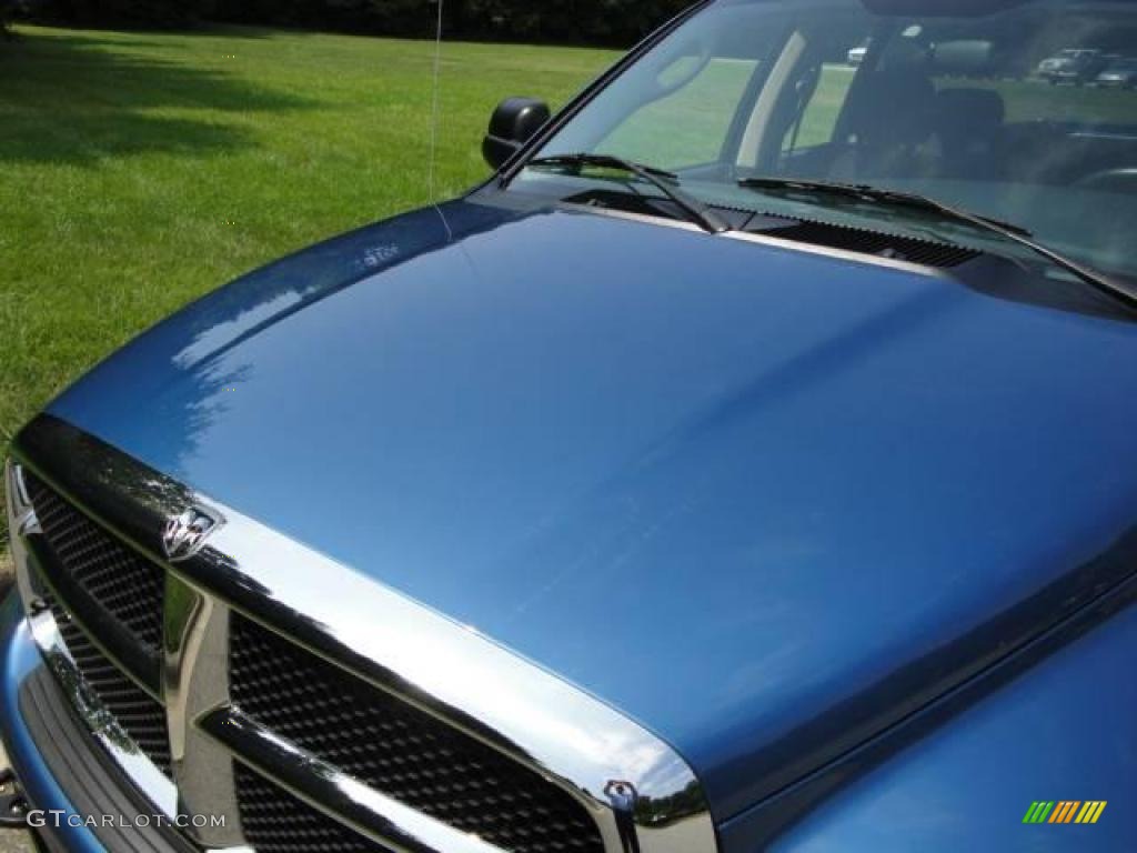 2005 Ram 3500 SLT Quad Cab - Atlantic Blue Pearl / Dark Slate Gray photo #9