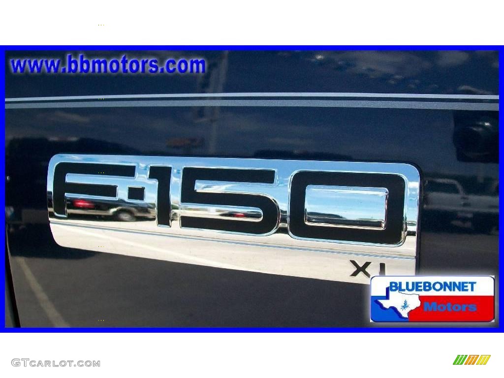2005 F150 XL Regular Cab - True Blue Metallic / Medium Flint Grey photo #14