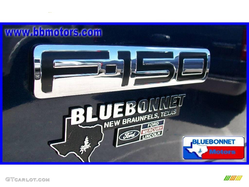 2005 F150 XL Regular Cab - True Blue Metallic / Medium Flint Grey photo #15