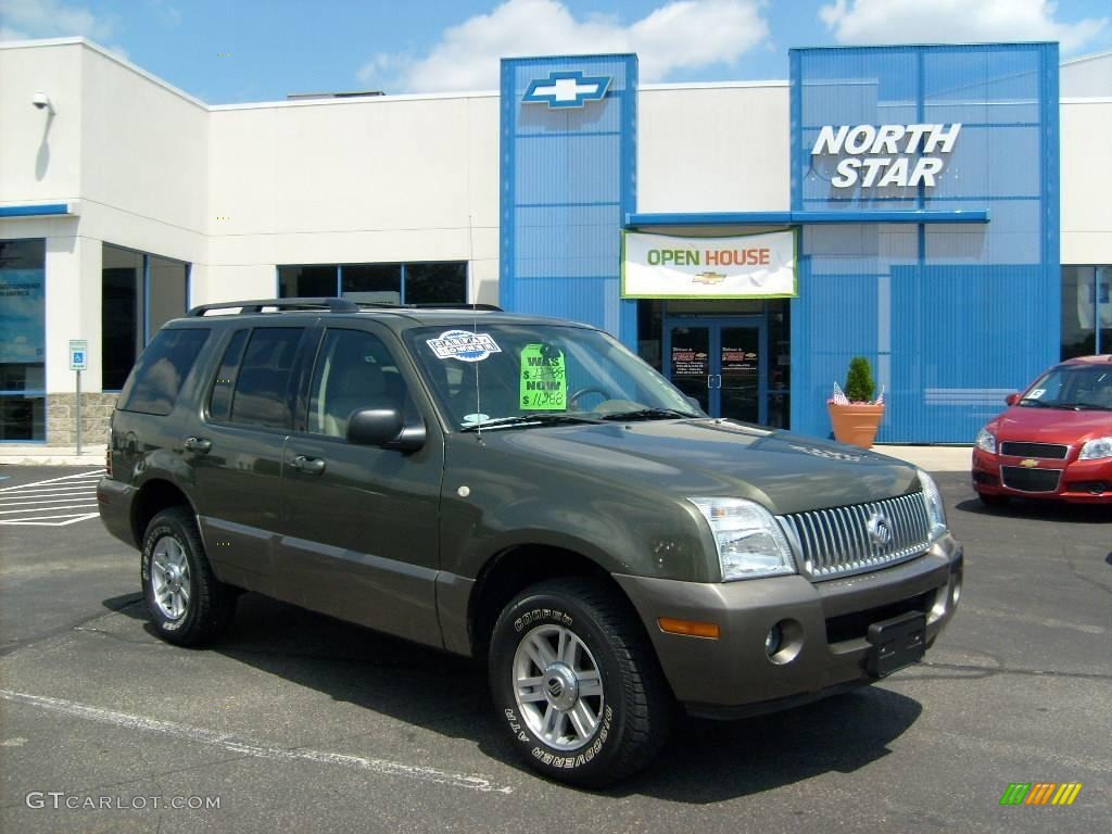 2003 Mountaineer Convenience - Estate Green Metallic / Medium Dark Parchment photo #1