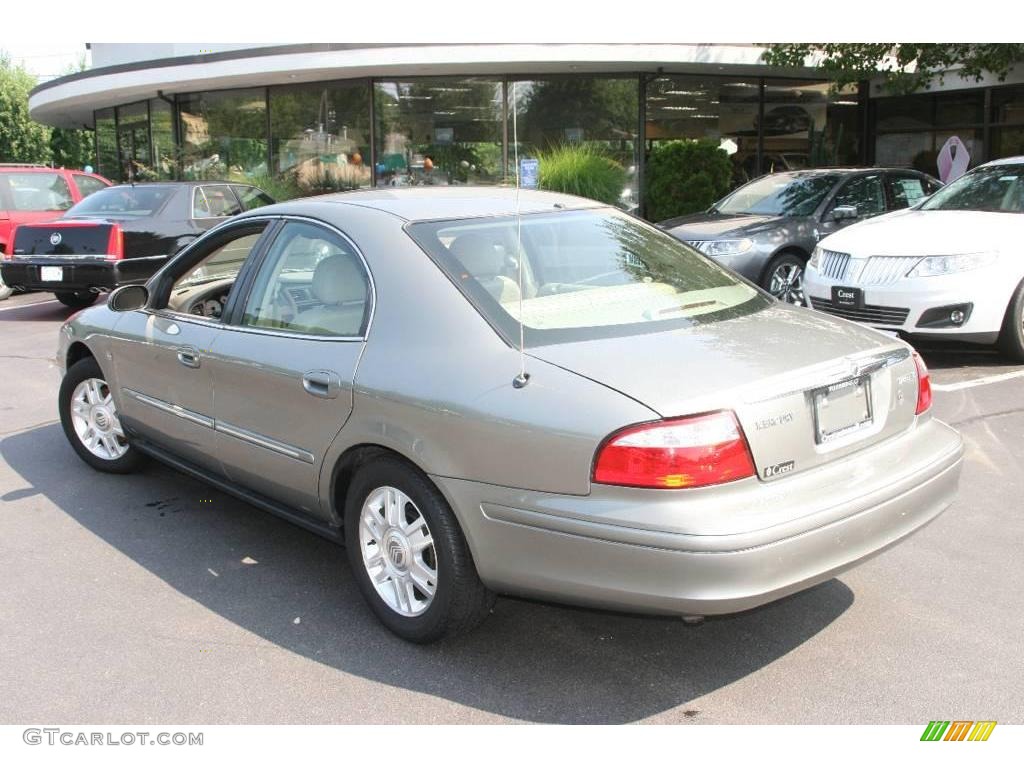 2004 Sable LS Premium Sedan - Spruce Green Metallic / Medium Parchment photo #8