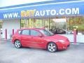 2004 Velocity Red Mazda MAZDA3 s Hatchback  photo #1