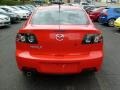 2007 True Red Mazda MAZDA3 i Sport Sedan  photo #3