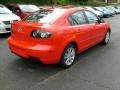 2007 True Red Mazda MAZDA3 i Sport Sedan  photo #4