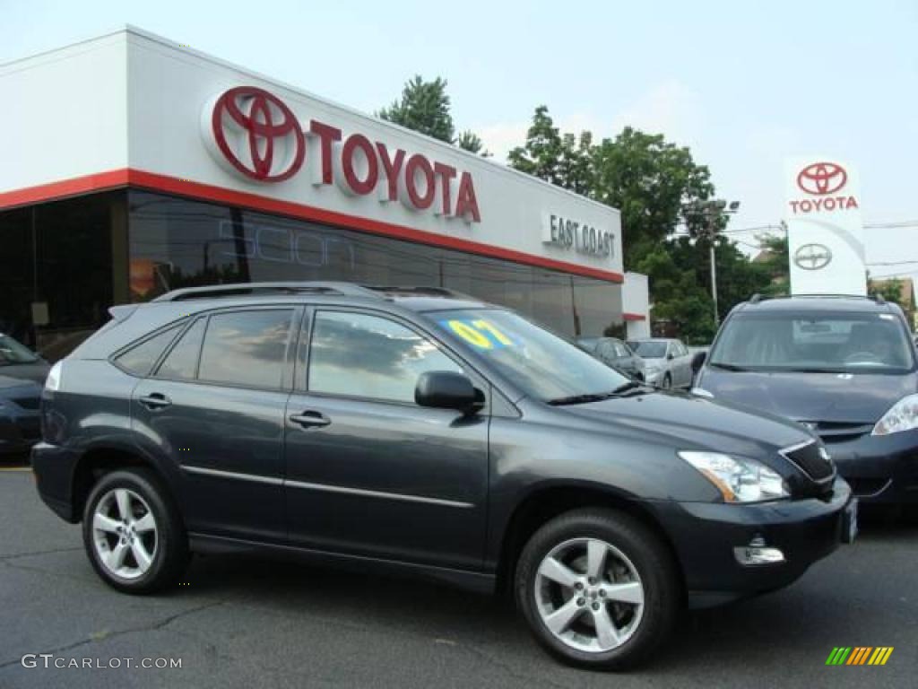 2007 RX 350 AWD - Flint Gray Mica / Light Gray photo #1