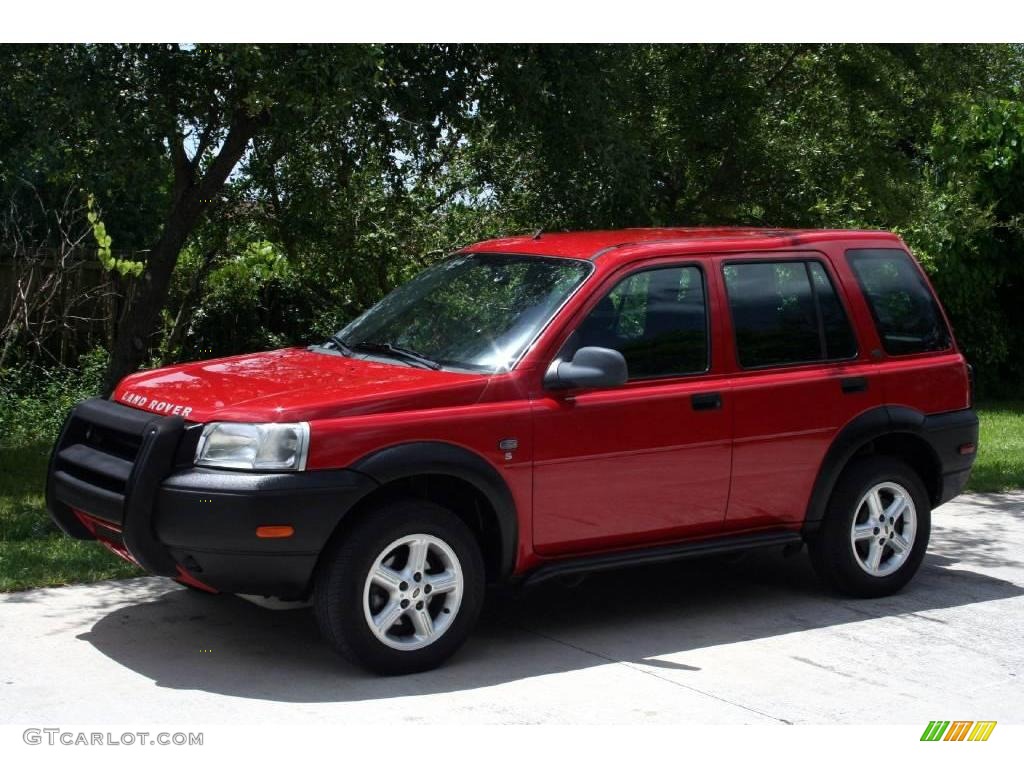 2002 Freelander S - Alveston Red / Black photo #2