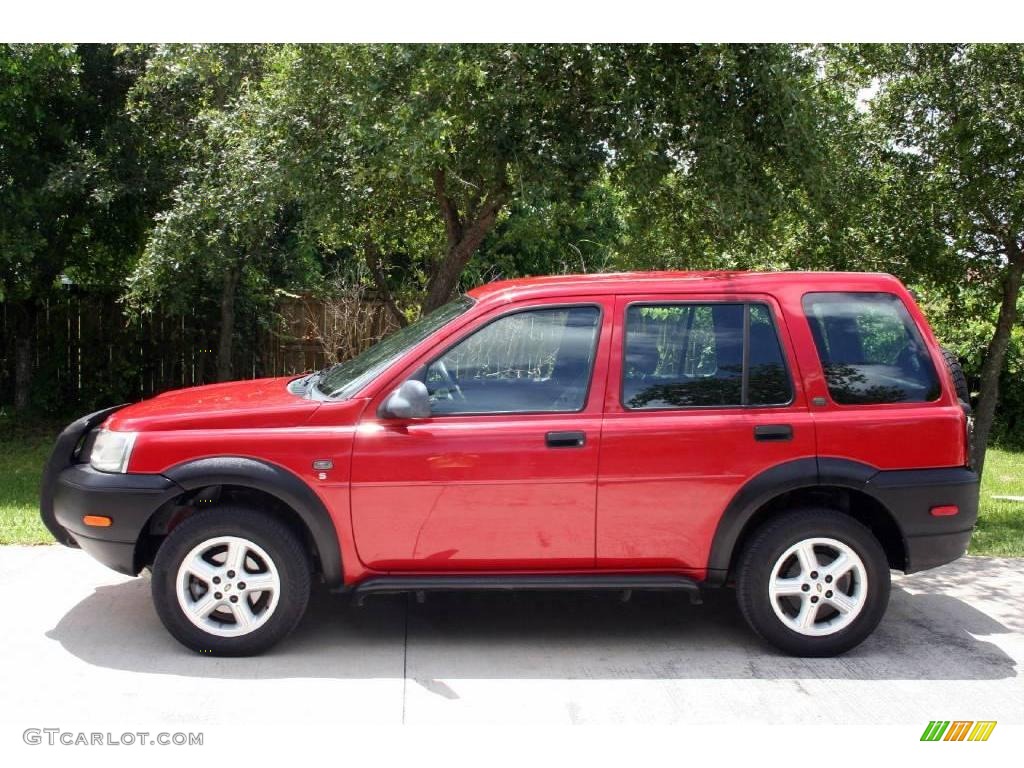 2002 Freelander S - Alveston Red / Black photo #4