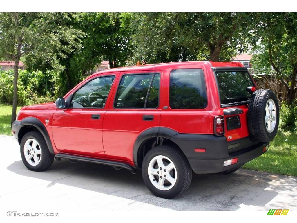 2002 Freelander S - Alveston Red / Black photo #6