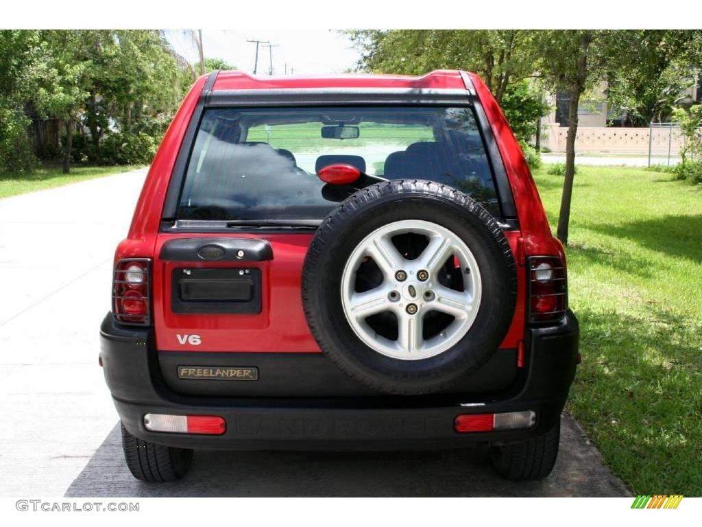 2002 Freelander S - Alveston Red / Black photo #8