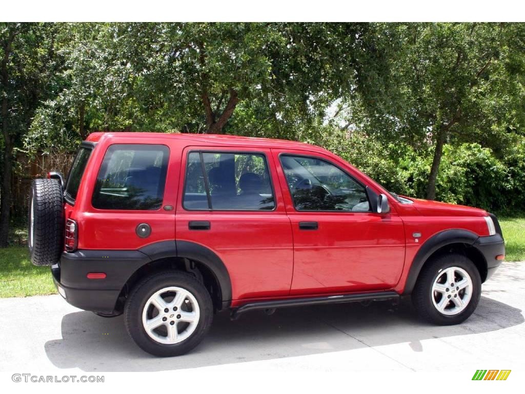 2002 Freelander S - Alveston Red / Black photo #11