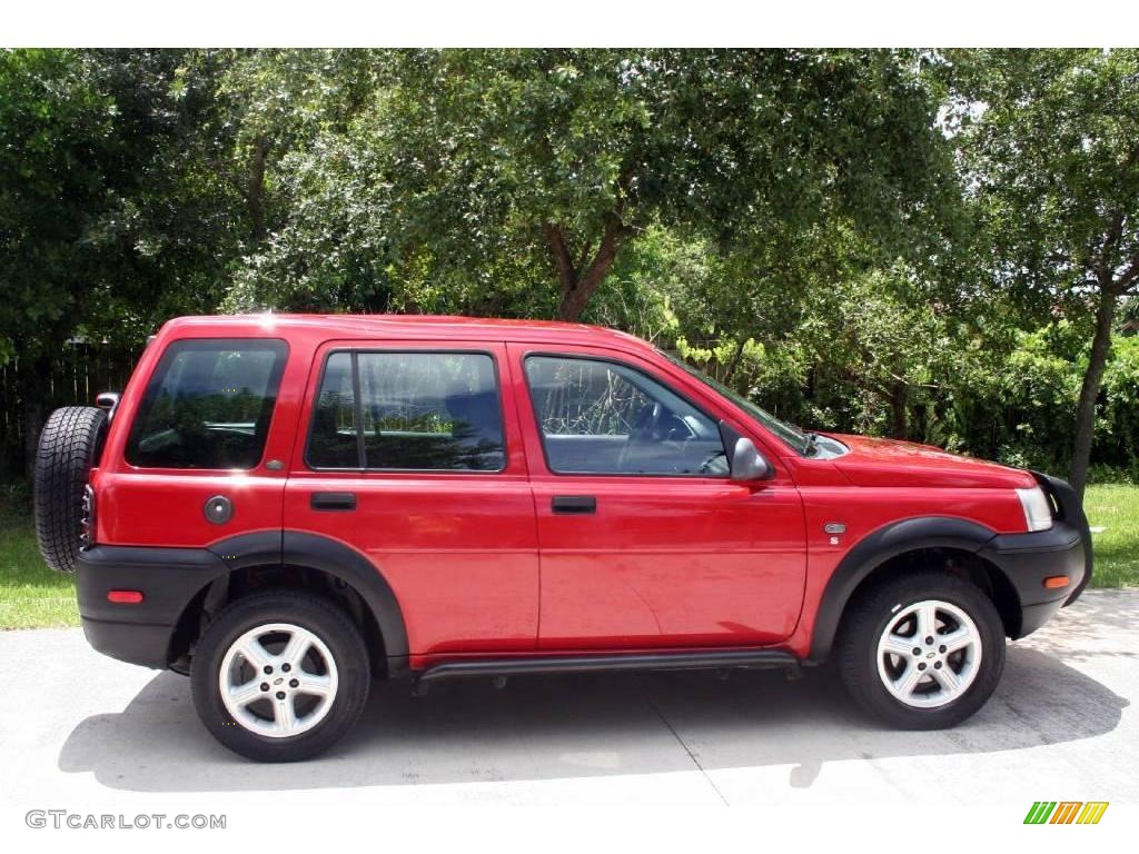 2002 Freelander S - Alveston Red / Black photo #12