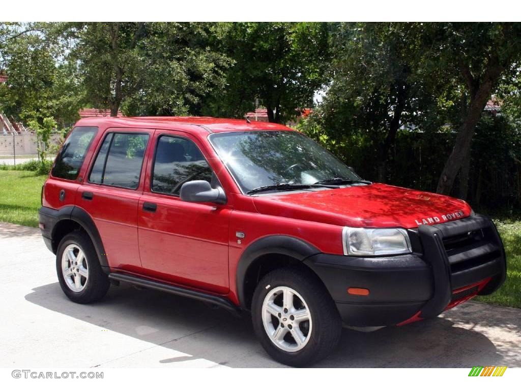 2002 Freelander S - Alveston Red / Black photo #15