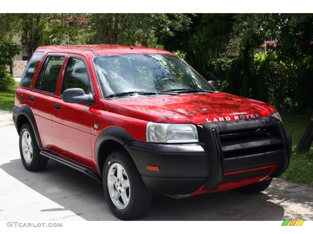 2002 Freelander S - Alveston Red / Black photo #16