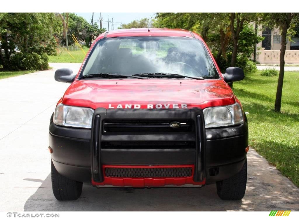 2002 Freelander S - Alveston Red / Black photo #17